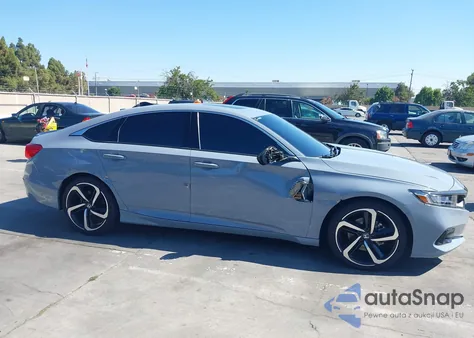 2021 Honda Accord Sport 2.0T z USA, uszkodzony, nr VIN 1HGCV2F33MA021616